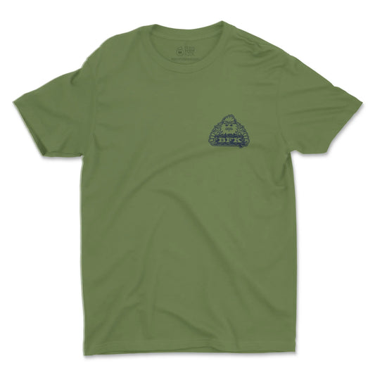Rising Hikes Camp Bigfoot T-Shirt
