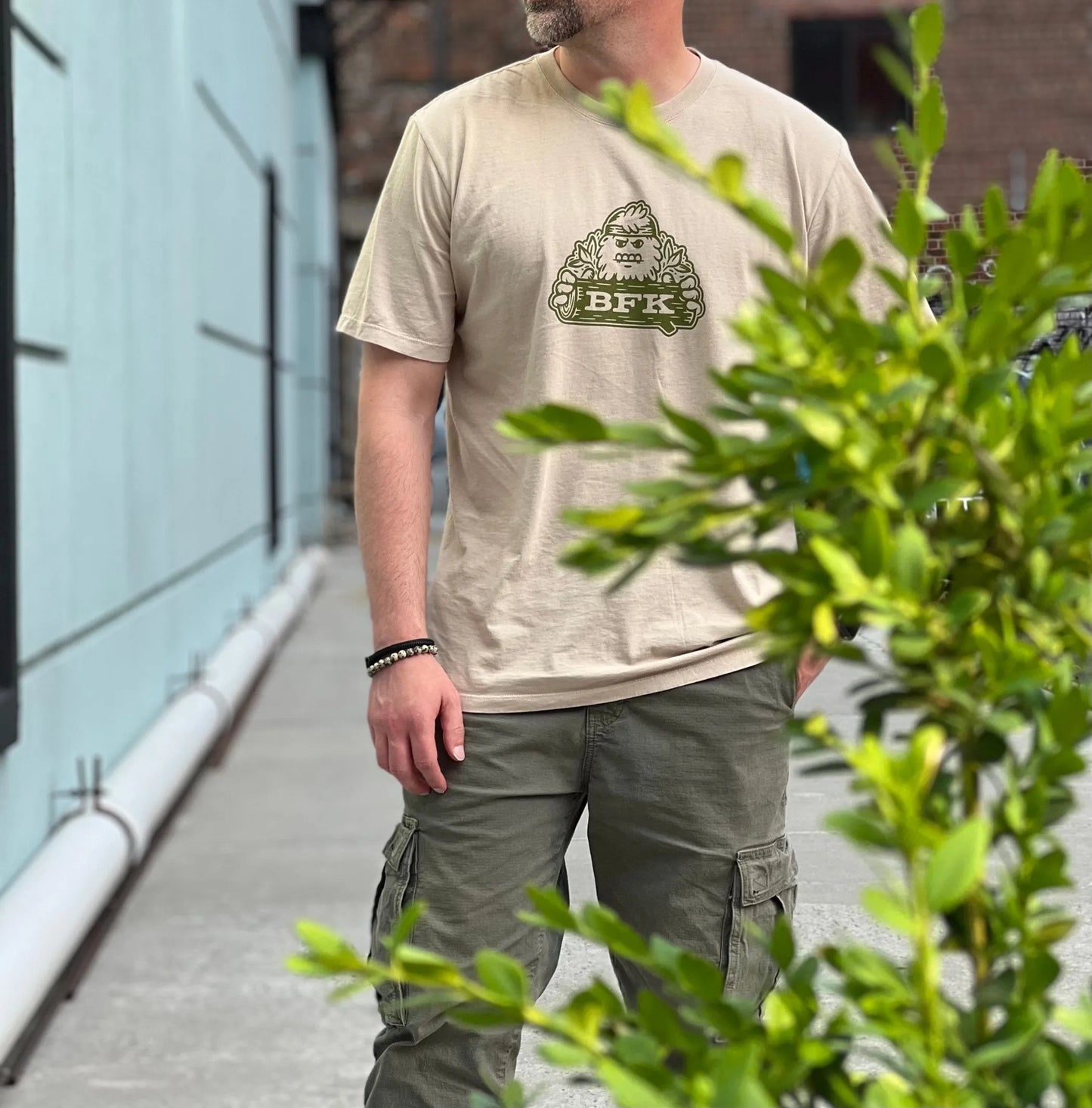 Rising Hikes Camp Bigfoot T-Shirt