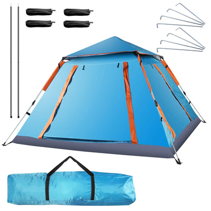 Rising Hikes 5-Person Foldable Waterproof Pop-Up Camping Tent