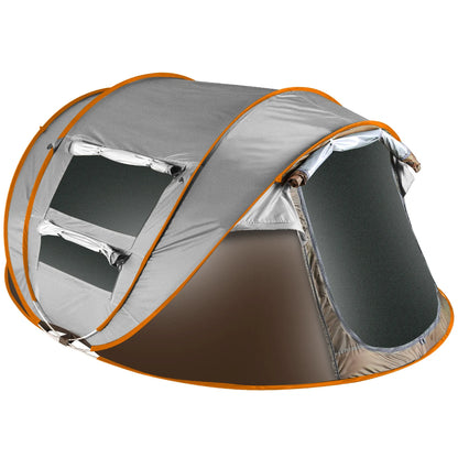 Rising Hikes 8-Person Pop-Up Automatic Setup Waterproof Camping Tent