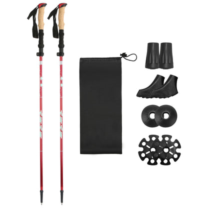 Rising Hikes Collapsible Hiking Poles (2-Piece Set)